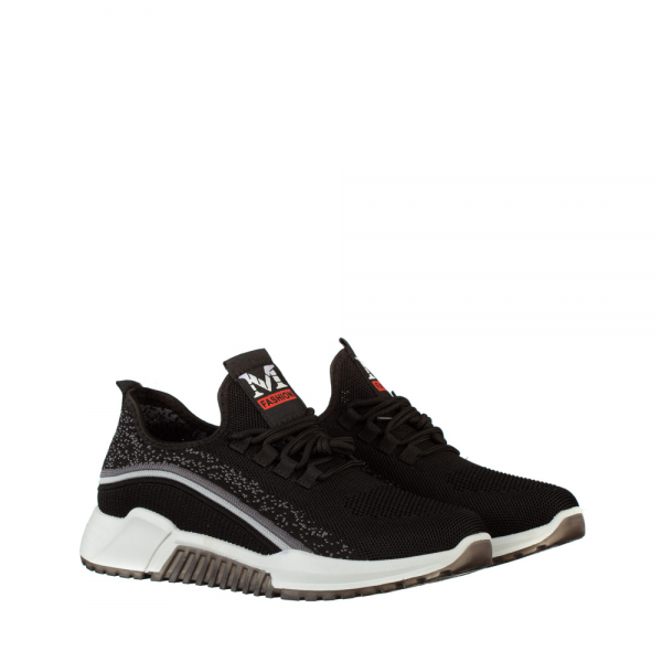 Мъжки спортни обувки черни от текстилен материал  Mariz - Kalapod.bg